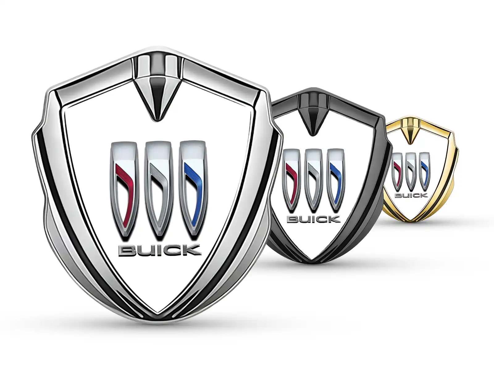 Buick 3D Emblem Abzeichen High-End Look Drift 3D Stil
